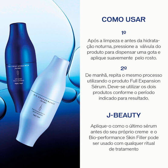 S&eacute;rum Preenchedor Shiseido Bioperformance Skin Filler Refil